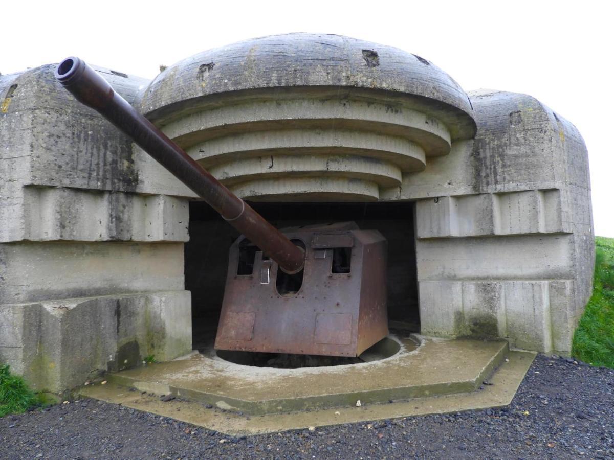 Nid De Pie Grand Duplex Lumineux Cadre Verdoyant Calme A 5 Mn De La Mer Pres Port En Bessin, Bayeux, Omaha Beach, Commes Kültér fotó